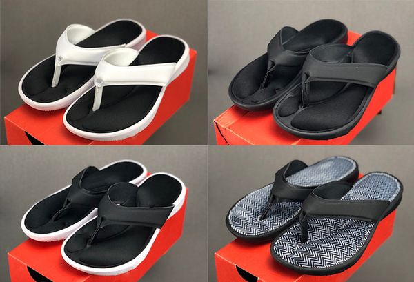 

ultra comfort thong memory sponge slippers 2019 white black blue square casual flip flops sandals men women sneakers
