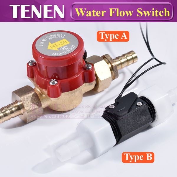 

water flow sensor switch meter g1/2 pressure controller automatic circulation pump thread connector protect co2 laser tube