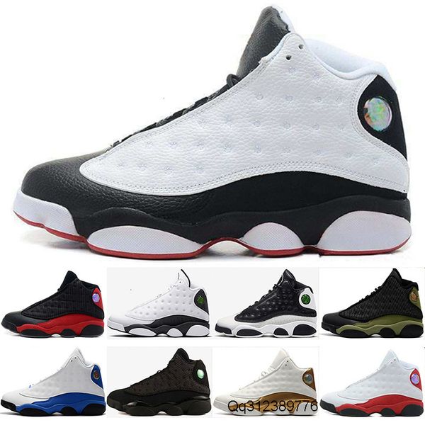

13 13s basketball shoes black cat hyper royal olive wheat gs bordeaux dmp chicago men basketball shoes 13s sports sneaker shoes size 36-47