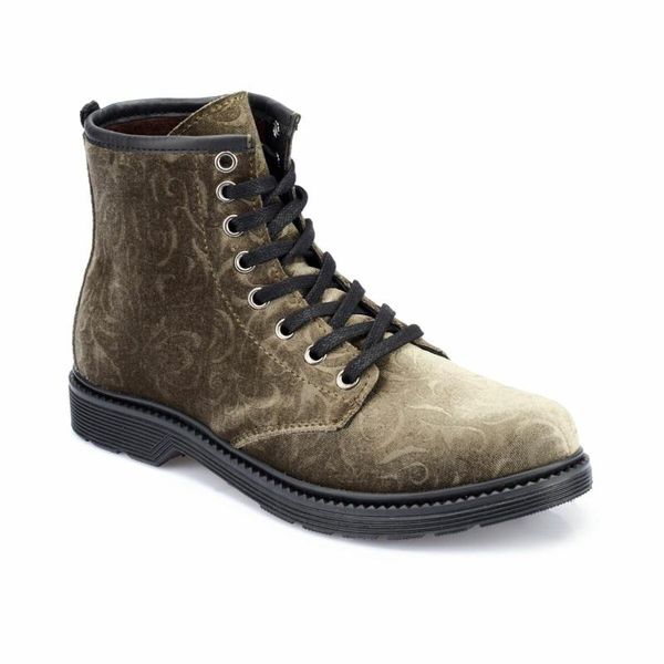 

flo 82.312403kz khaki women casual boots polaris, Black