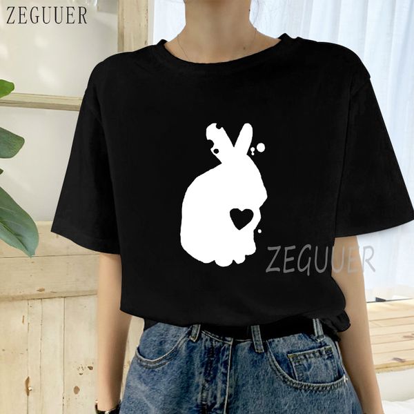 

heart t shirt funny women t-shirt graphic print fashion grunge aesthetic tshirt kawaii tees tumblr streetwear short, White