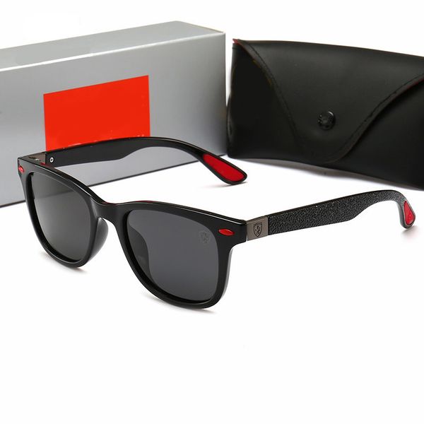 

мужская модельер очки женщин роскошные солнцезащитные очки мужчины очки uv400 очки с футляром и box, White;black