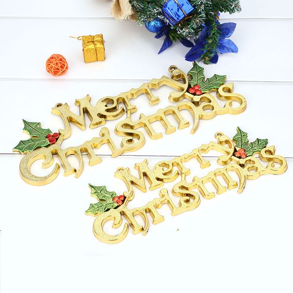 

plastic christmas sign alphabet hanging card merry christmas tag store ornaments home decor restaurant delicate xmas tree l