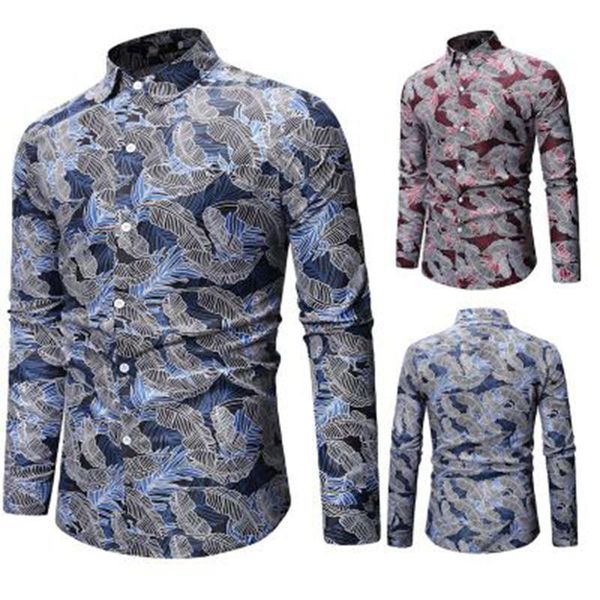 

audoc mens spring and summer geometric irregular fashion color blouse shirt brand long sleeve plus size shirts men casual, White;black