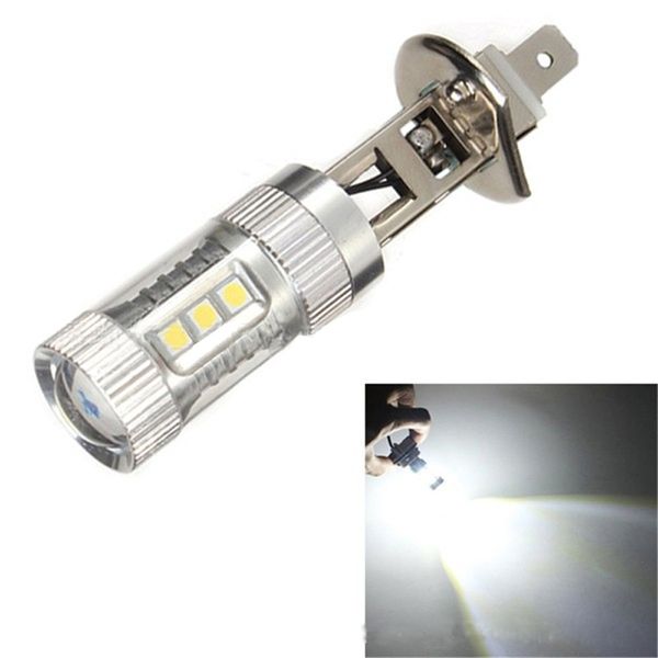 

car-styling 2pcs h1 h3 80w hip fog bulb head tail driving car light auto lamp