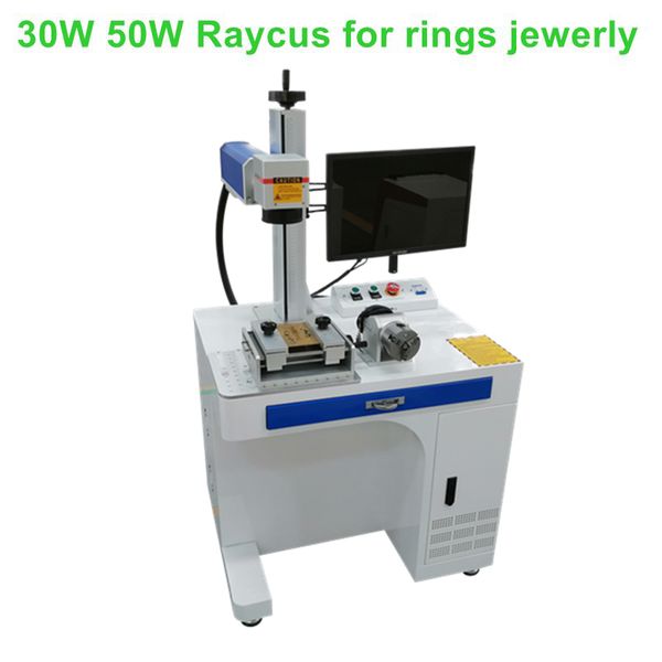 

высокое качество 20вт 30вт 3d волокна лазерная маркировочная машина с поворотной осью для глубокой гравировки