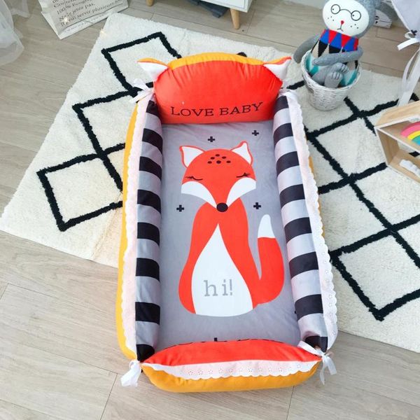 

cute animal shape multi-function portable baby crib newborn bionic uterus bed travel baby nest cot