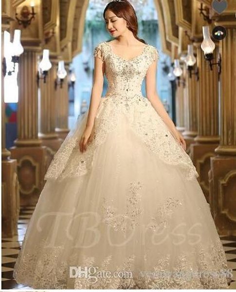 floor length dress for wedding