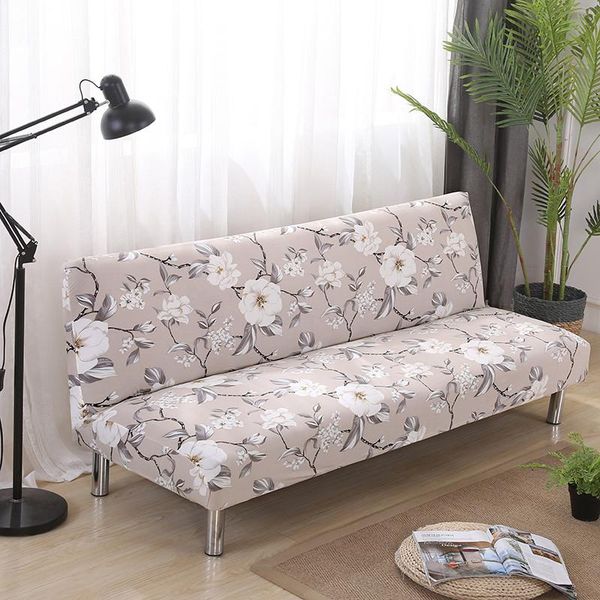

35 universal sofa bed cover folding stretch big elasticity couch cover for living room protector slipcover without armrests