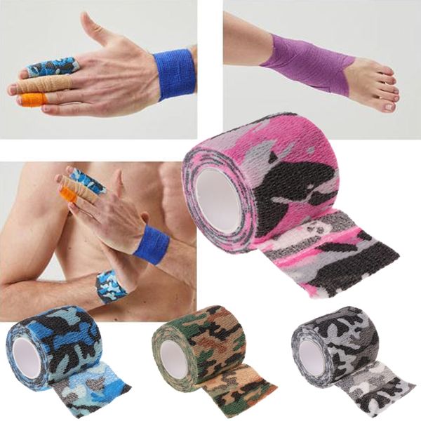 

tattoo self-adhesive non-woven elastic bandage grip tube wrap sport tape