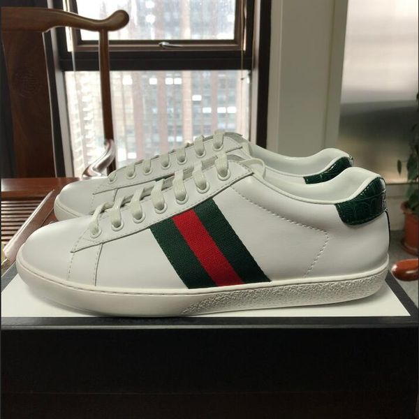 

Лучшее качество полоса вышитые дизайнерская обувь Мужская женская туз натуральн