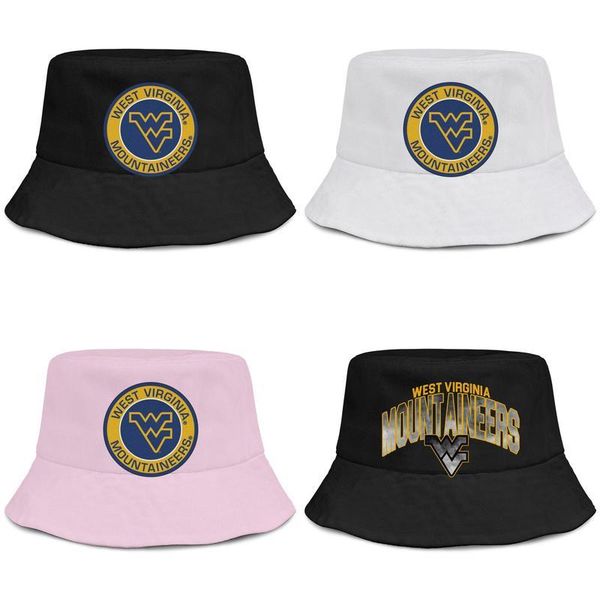 

west virginia mountaineers basketball core smoke logo mens and womens buckethat cool plain bucket baseballcap round logo black gay pride, Blue;gray