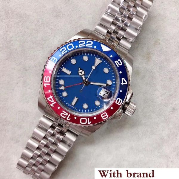 

luxury watch independent adjustment series 126710 blue dial 40mm sapphire glass automatic mechanical jubilee sports w296l, Slivery;brown