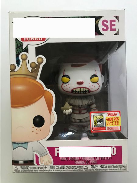 

funko поп клоун фигурку рука офисные игрушки фредди комиксов изображения ограничен юв # окно пвх коллекция игрушка в подарок