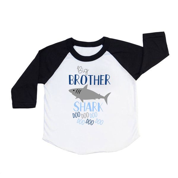 

baby girl мальчик брат письмо топы футболки наряды набор осень белая о-образным вырезом футболка с длинным рукавом повседневная одежда хлопо, Blue