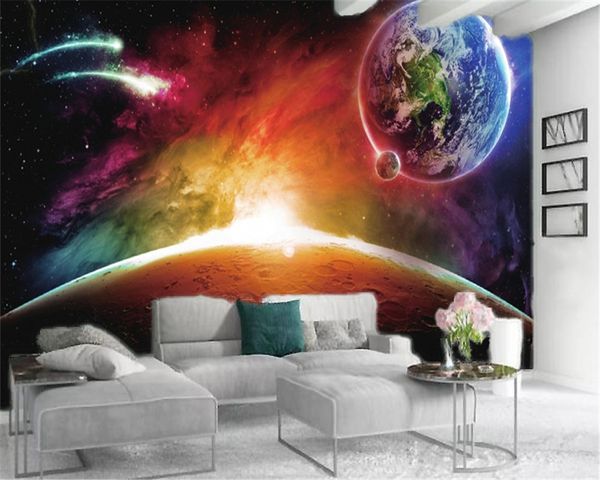 

3d обои на заказ оо mural кѬаива каѬина земли в комиеком пѬоѬанве hd иѬо