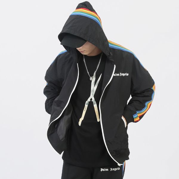 

clothing men designer jacket brand windbreaker fashion style men luxury clothing womens couple hoody printed wholesale 400, Black;brown