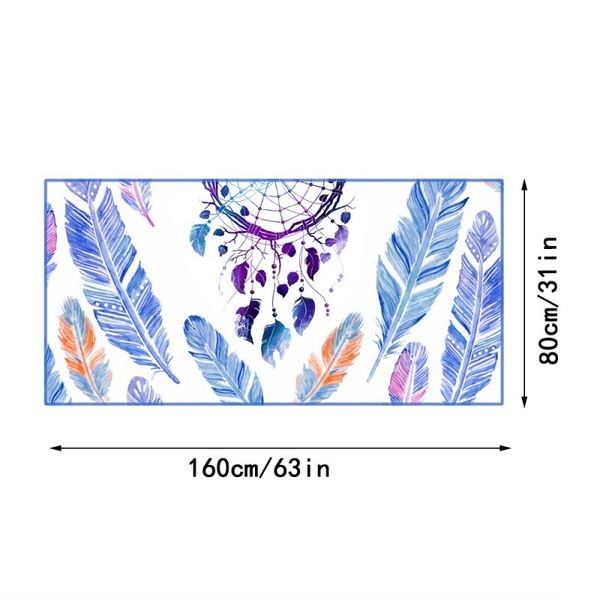 

series 7 160*80cm 3d hd printed beach swimming towel quik dry microfiber fabric sand multifuntion beach towels beach accessories