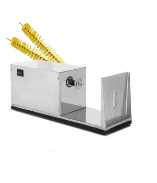 

eco-friendly electric kitchen tool potato tower crane/potato cutting machine/potato tower making machine