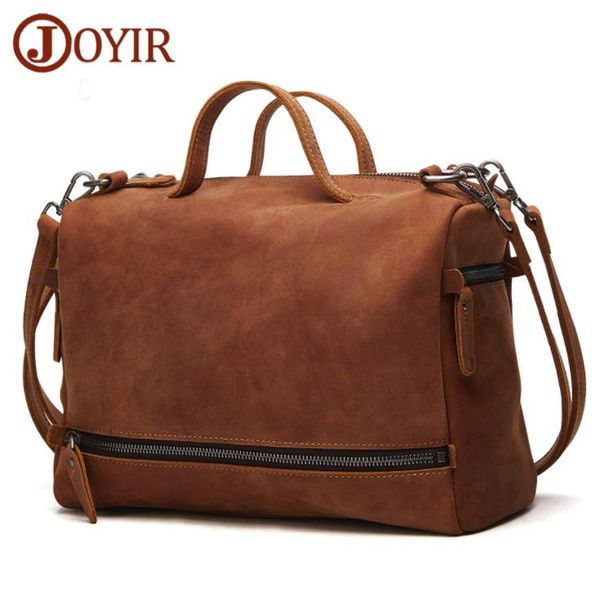 

new trend retro leather ladies shoulder bag european and american fashion multifunctional portable messenger bag crazy horse leather retro w