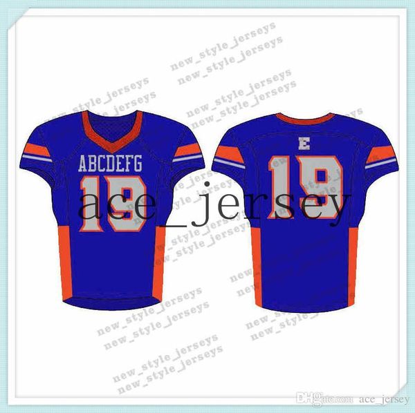 

103men 2019 youth football jerseys army green wine red embroidery logos stitched custom any name any number jerseys, Black;red