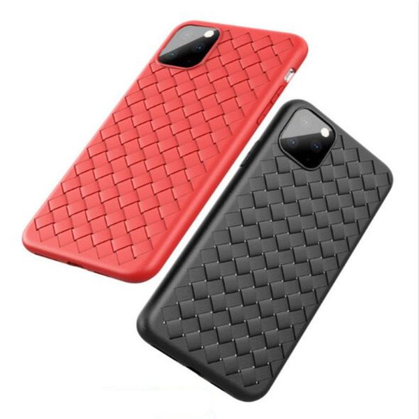 

Чехол для телефона для Iphone 11 Pro X XR XS MAX 7 8 6S плюс S9 S10 Примечание 9 Huawei Xiaomi Braid Тонкий к