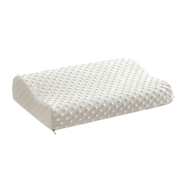 

memory foam pillow orthopedic pillow latex neck fiber slow rebound soft massager cervical health care