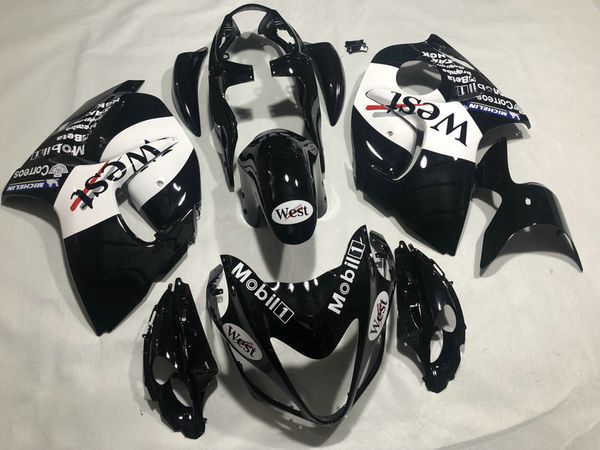 Kit de carroçaria de injecção para SUZUKI Hayabusa GSXR1300 08 09 10 12 15 GSXR 1300 2008 2010 2012 Carenagem de carroçaria + Presentes GS18