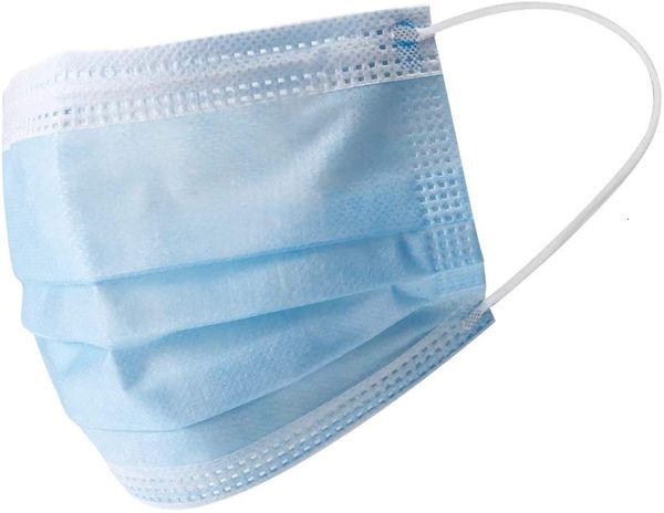 

dhl ship sleep mask 50 1pcs with elastic earrings 3 layers dust mouth face masks 24 hour shipping hr8j