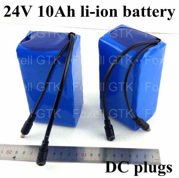 

1 упак. ЕС США Индивидуальные 24 В 10ah литий-ионный аккумулятор для постоянного тока