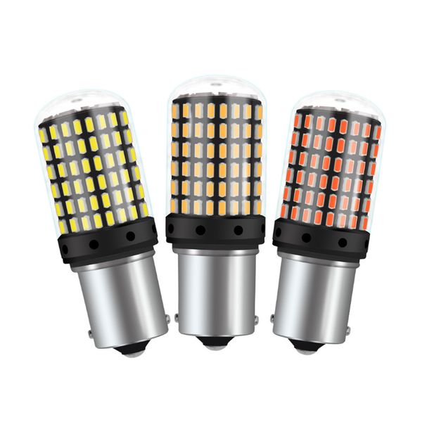 

2pcs no hyper flash lights auto canbus 1156 -1157-7440-7443-144smd car turn signal parking lights