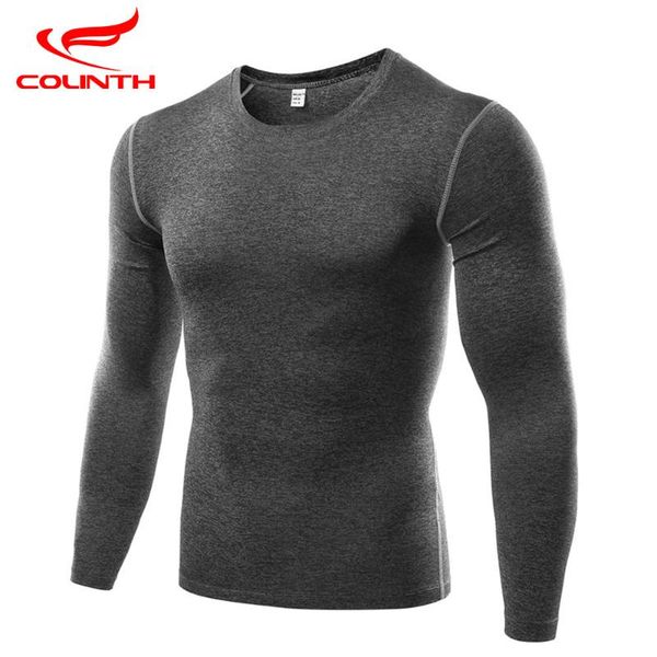 

running jerseys mens gym clothing sport fitness shirt long sleeve tights t-shirt men crossfit compression bodybuilding quick dry, Black;blue