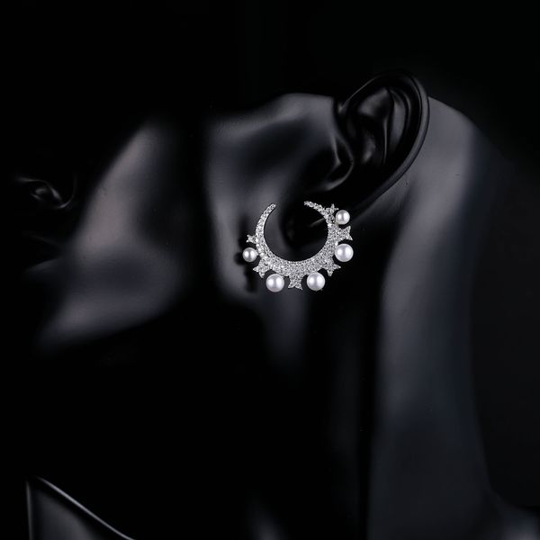 

monaco jewelry fashion statement earrings long earring for women hanging dangle earrings drop earing modern female jewelry, Golden