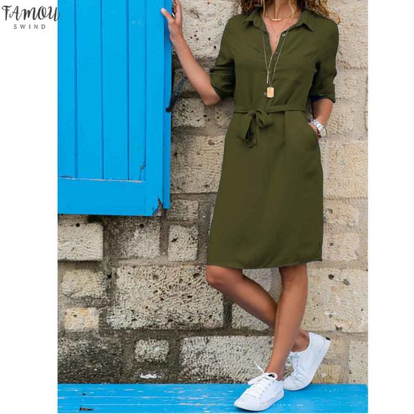 

women's summer half sleeve dress casual party solid color beach dress button pocket women's dress party dresses, Black;gray