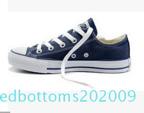 

new size35-46 new low-women's men's canvas shoes 13 colors sports stars chuck laced up casual sneaker shoes r09, Black