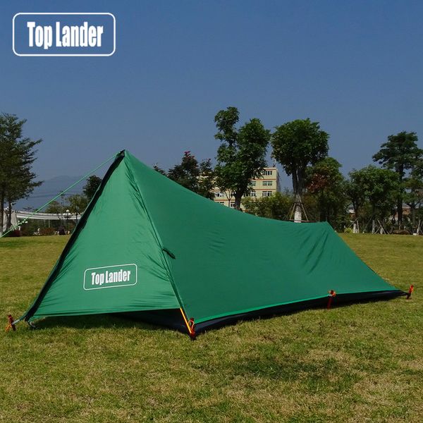 

a tower ultralight tent 1 person for camping hiking mountain backpacking waterproof single bivvy tent 3 season 20d silicone