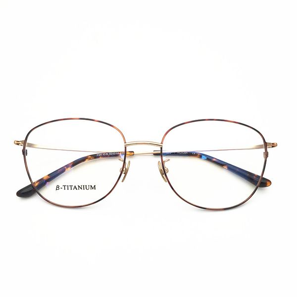 

2019 new arrival titanium ultra light mens vintage retro glasses frames designer eyeglasses fashion prescription eyewear 734 oculos, Silver