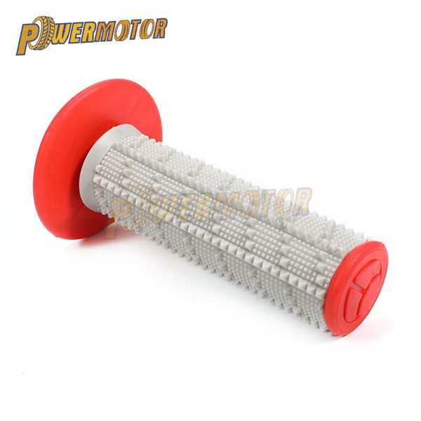 

powermotor universal motocross new grip handle mx grip for dirt pit bike motorcycle handlebar grips double color colorful hand