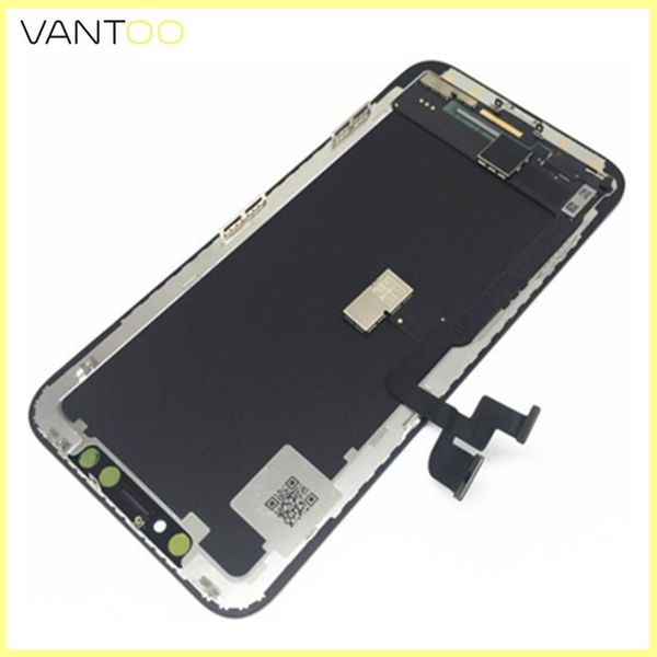 

for iphone x lcd display oem a+++ grade touch screen digitizer complete assembly replacement 5pcs by dhl