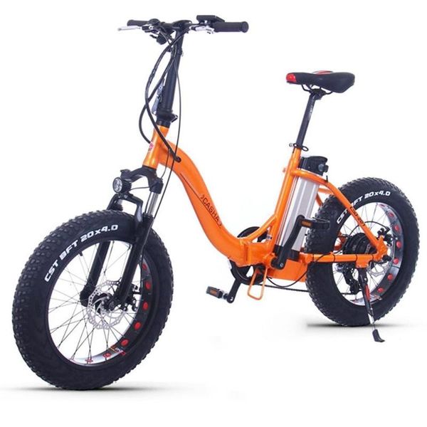 

de nieve de dos bicicleta elctrica porttil fuera carretera neumticos 350 w/500 w potente bicicleta elctrica adulto, Silver;blue