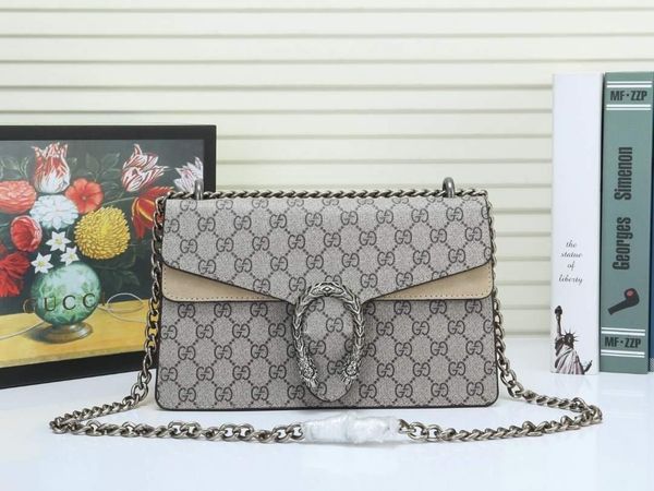 

2020 new female designer handbag slanting messenger shoulder bag chain bag leather wallet lady handbagad