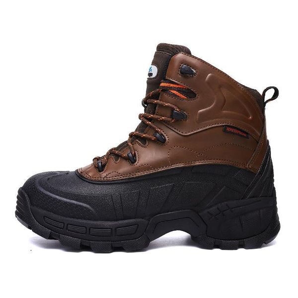 

mens steel toe work safety shoes lightweight breathable anti-smashing anti-puncture anti-static protective boots 8#22/20d50, Black