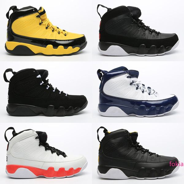 

stock x jumpman 9 9s men basketball shoes bred gym red black blue dream it do it mens designer trainers sports shoes sneakers