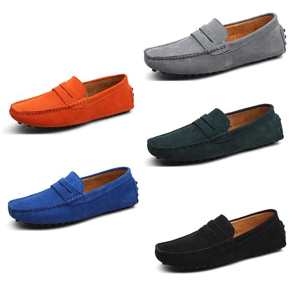 

2020 new men casual shoes espadrilles chestnut fashion yellow simple navy blue male trainer sneaker easy outdoor walk fast shipping, Black