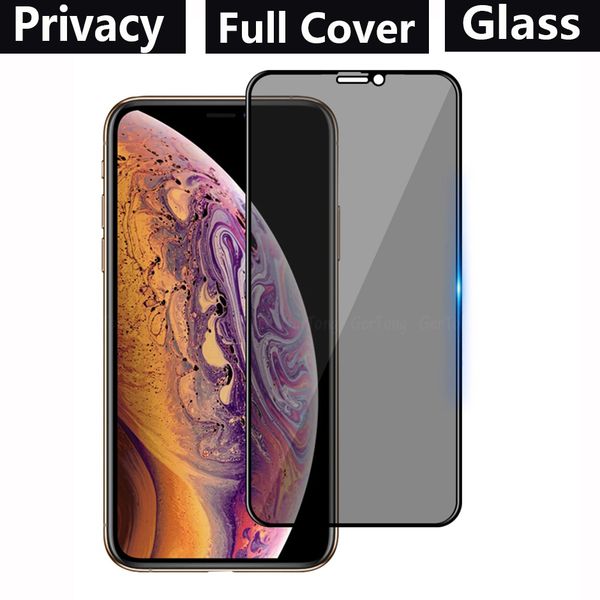 

privacy full coverage tempered glass phone screen protector for iphone 11 pro max xr xs max se 2020 samsung a01 a20s a20e a10e s10 lite
