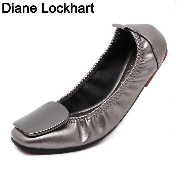 

плюс размер 33-43 женские балетки slip-on балетки zapatillas mujer женская обувь весна осень неглубокие туфли женские, Black