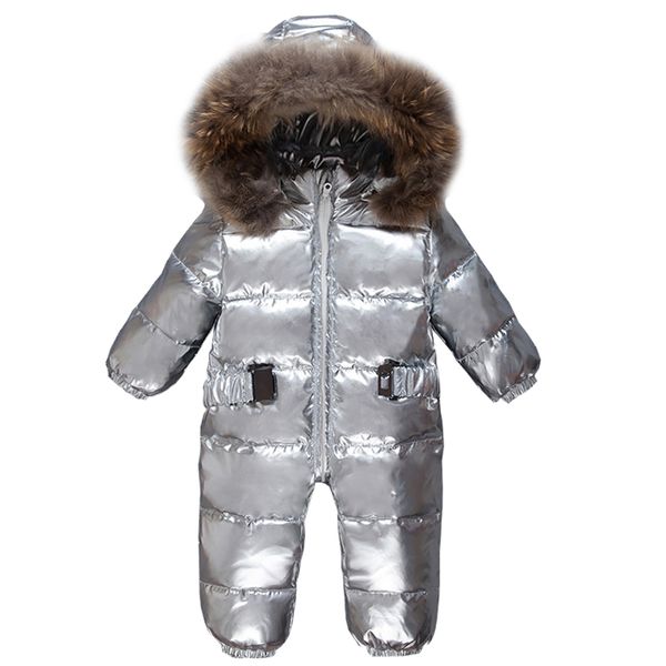 

1~3t fashion catsuit winter snowsuit baby down romper outdoor infant clothes girls overall for boy onesie infantil kids jumpsuit, Blue;gray