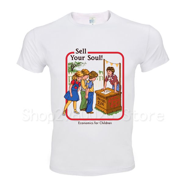 

сатана футболка мужчины демон смерть страшное зло смешной чужой мрачный жнец футболка супернатура мужской / женский футболка американский, White;black