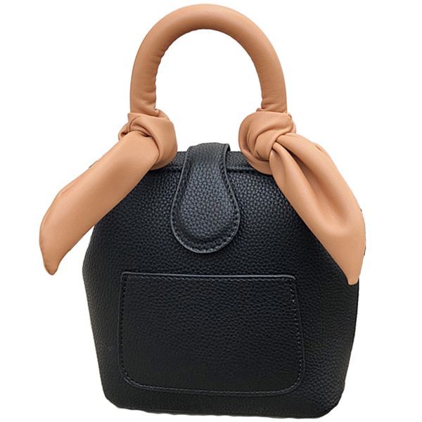 

small foreign air bag fresh versatile handbag casual bow shoulder messenger bag