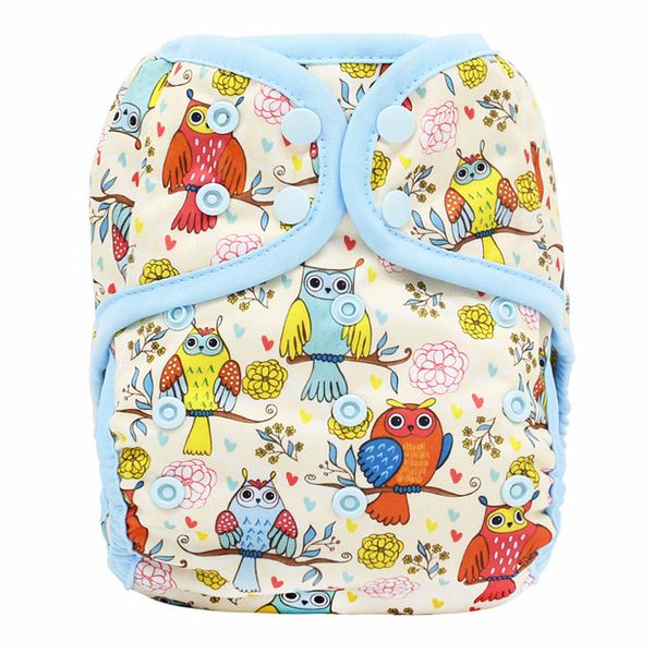 

cartoon environmental protection baby washable reusable nappy breathable leakproof adjustable diaper wrap potty nappy cotton